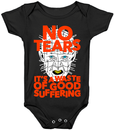 It's A Waste Of Good Suffering - Death Metal Baby Onesie (484x484), Png Download