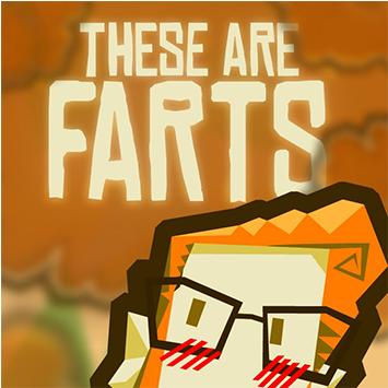 These Are Farts - Flatulence (500x500), Png Download