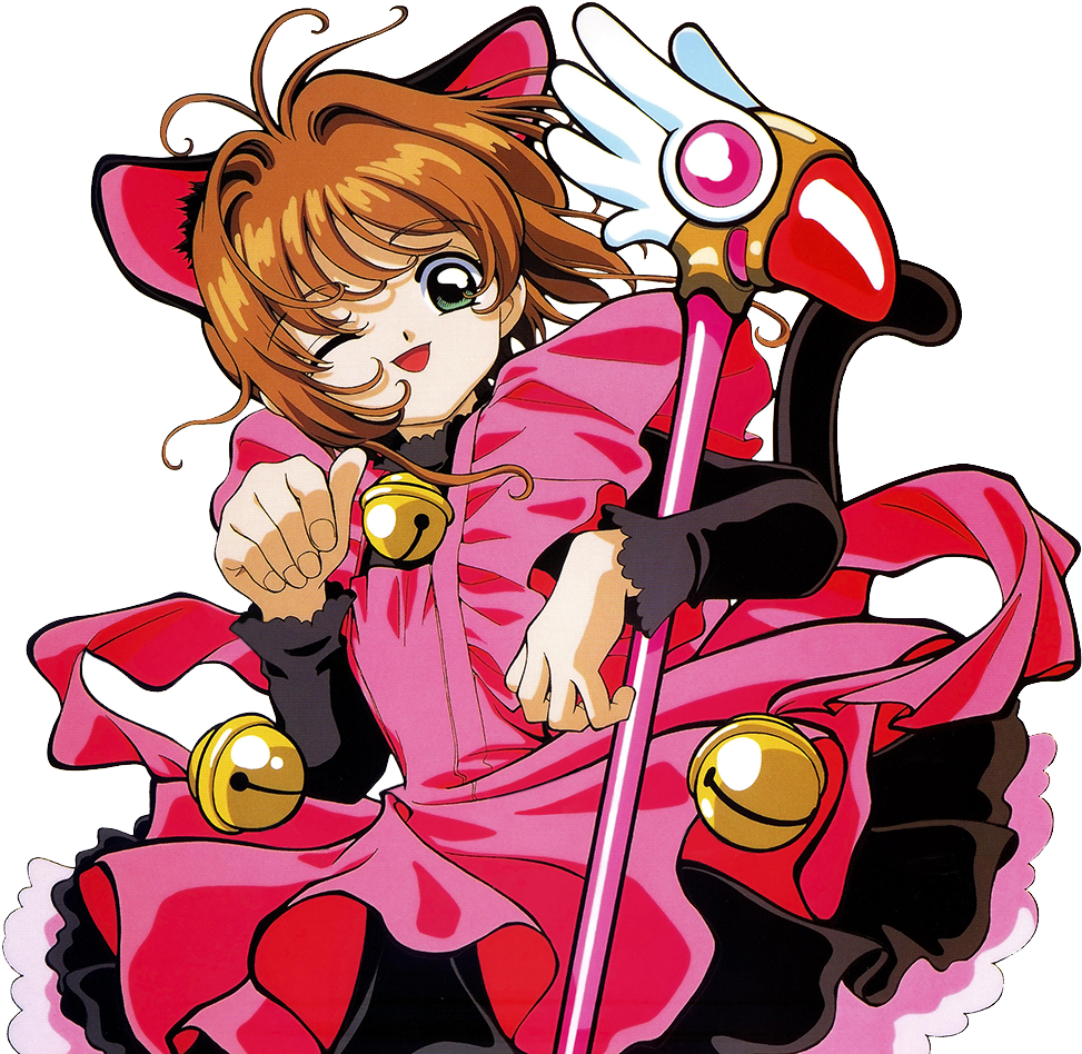 Cardcaptor Sakura Png - Pink Cat Cardcaptor Sakura (1000x1000), Png Download