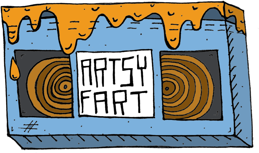 Alan Ledford Artsy Fart Vhs (1000x1000), Png Download