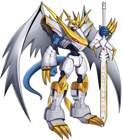 Imperialdramon Paladin Mode (413x470), Png Download