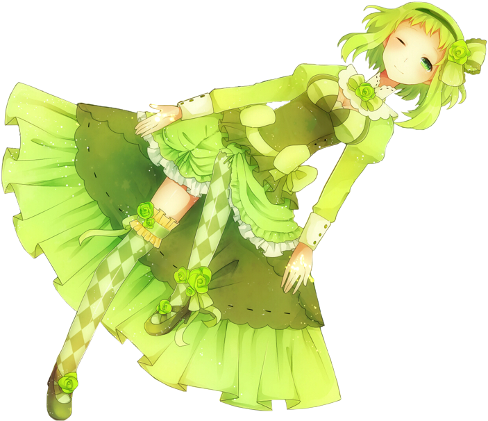 06cabdaa3dd2 - Вокалоид Гуми Прозрачный Фон (850x680), Png Download