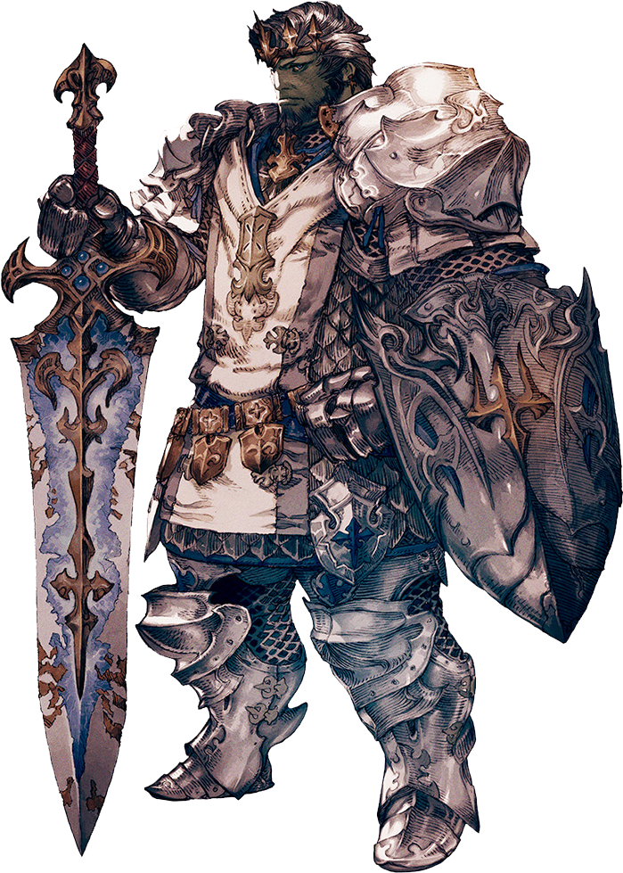 For Centuries, The Elite Of The Sultan-sworn Have Served - Final Fantasy Xiv Paladin (699x979), Png Download