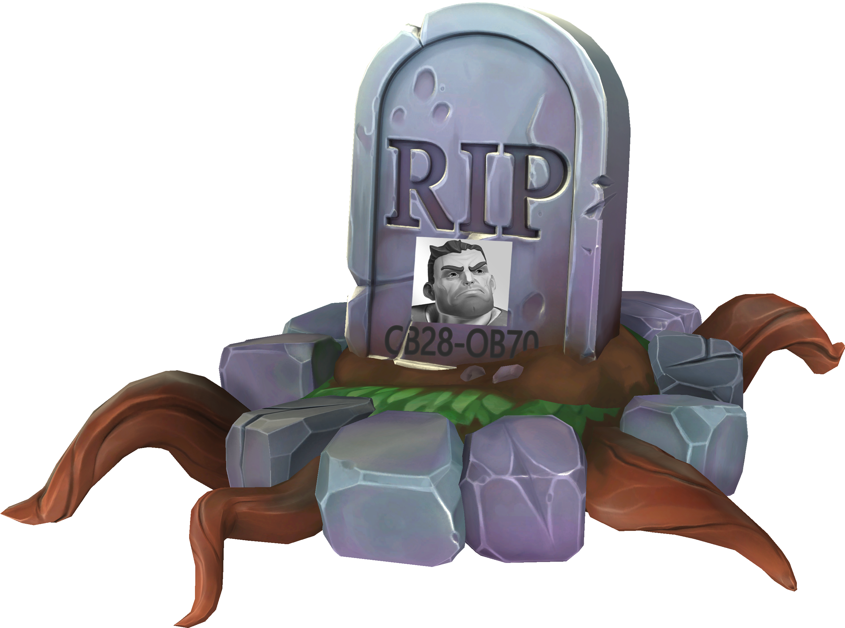 Paladins New Cosmetic - Paladins Death Stamp (2816x2247), Png Download