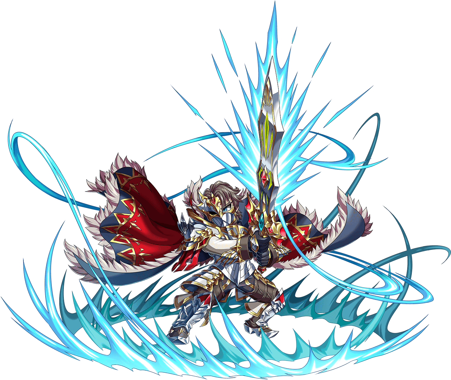 Unit Art - Brave Frontier Segrud (1500x1264), Png Download
