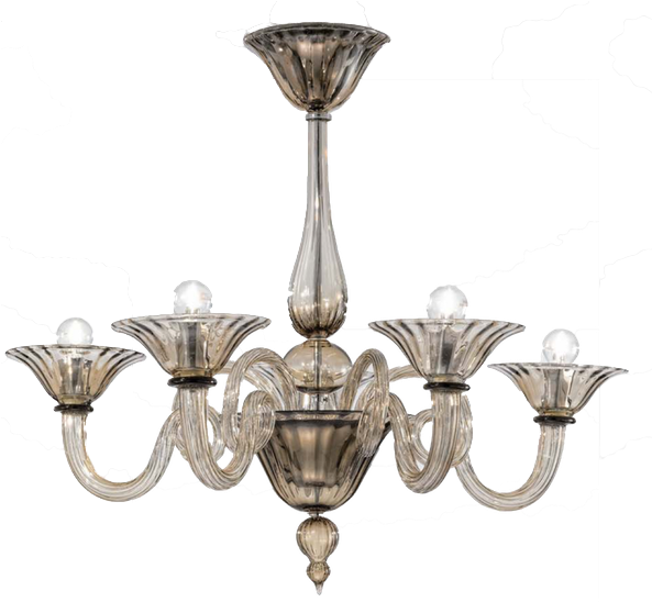 Modern Chandeliers - Sylcom 1382 (600x674), Png Download