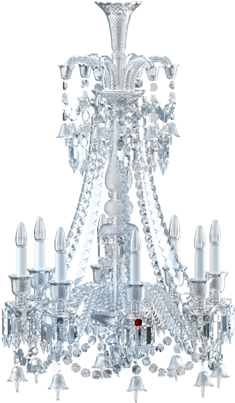 Baccarat Zenith Chandelier (578x578), Png Download