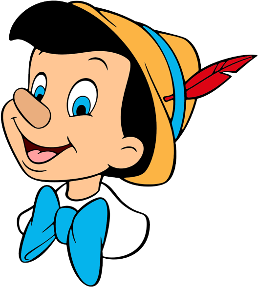 Pinocchio Png - Pinocchio Clipart (534x597), Png Download