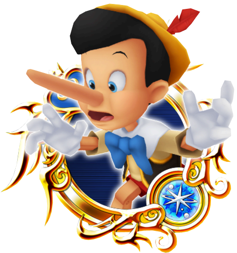 Pinocchio Transparent Png - Pinocchio Kingdom Hearts (534x552), Png Download