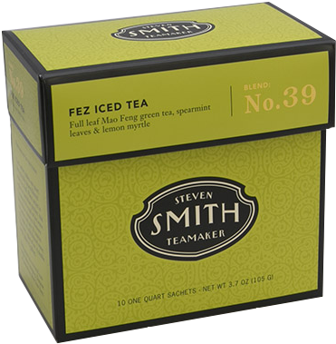 Smith Tea Fez Green Iced Tea (535x521), Png Download