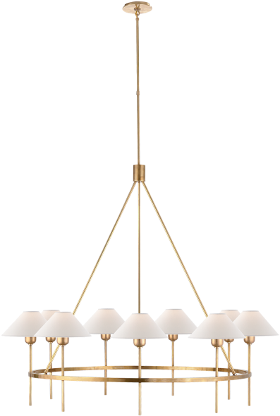 Jill Chandelier - Visual Comfort Sp5014hab-np J. Randall Powers Hackney (600x600), Png Download