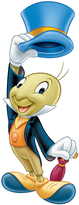 Jiminy Cricket (600x657), Png Download