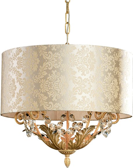 Chandeliers Next Successiva - Lampadario Murano Con Paralume (600x600), Png Download