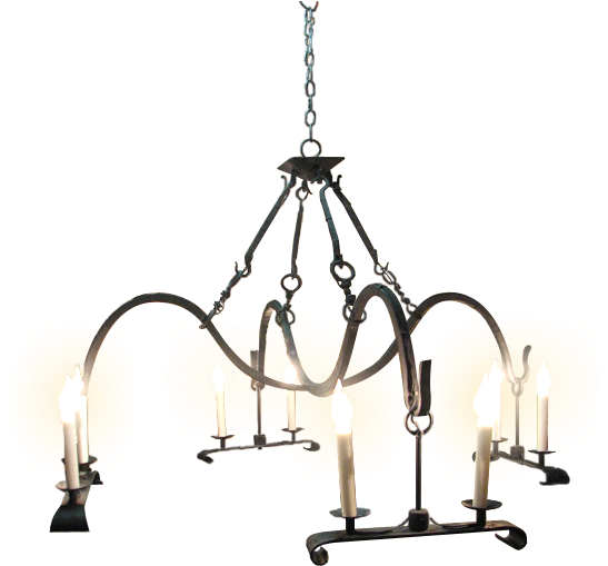 Chandelier (555x573), Png Download