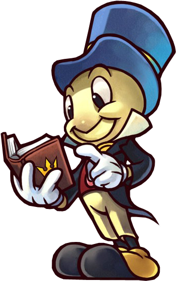 Pinocchio012 - Kingdom Hearts Jiminy (360x570), Png Download
