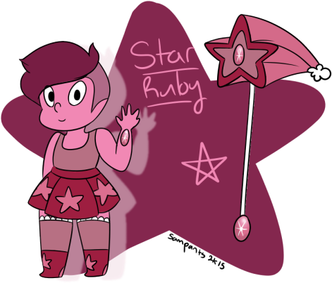 I Made A Steven Universe Gemsona Their Name Is Star - Art Blog (500x441), Png Download