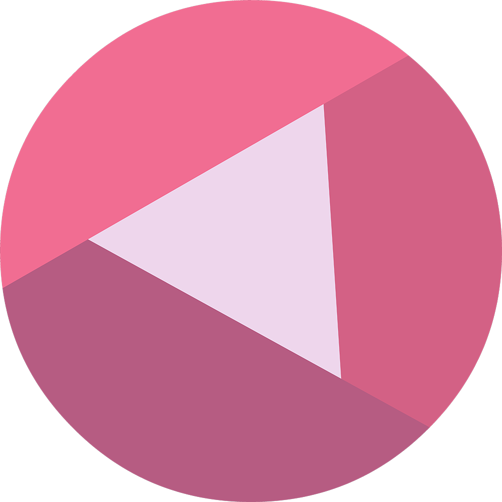 Rose Symbol Small - Circle (1000x1000), Png Download