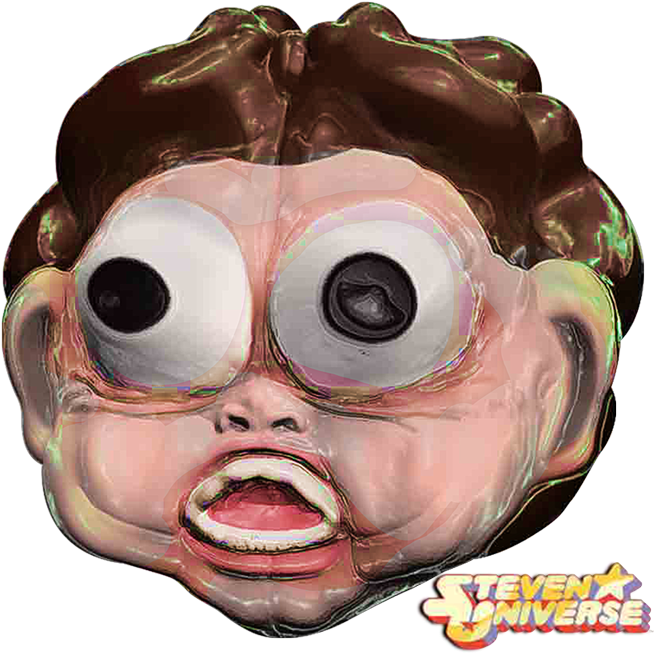 Steven Universe Head In 3d - Steven Universe - Small Sets Construction Set Assortment (670x664), Png Download