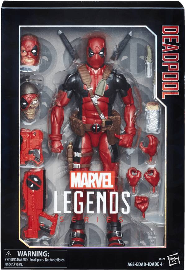 Additionally, Marvel Gave Fans Some News Looks At The - Marvel Legends 12 Inch Deadpool (900x900), Png Download