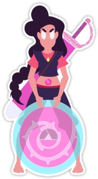 Stevonnie Sticker - Stevonnie Steven Universe T Shirt (375x360), Png Download