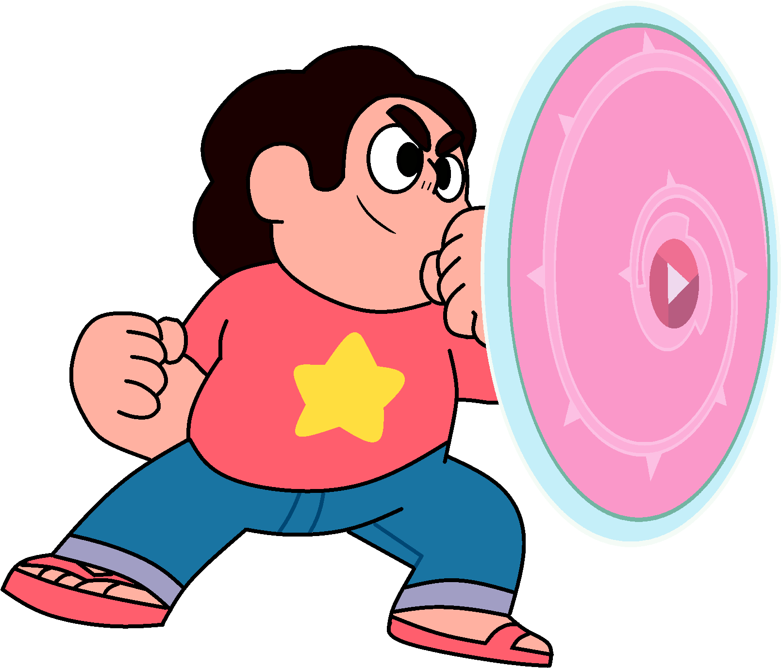 With Weapon3 - Steven Universe Characters (1680x1428), Png Download