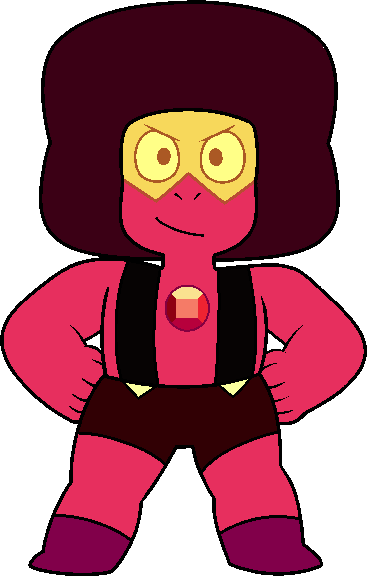 Image Freeuse Stock Image Chest Ruby By Lenhi Png Steven - Steven Universe Ruby Doc (1650x2400), Png Download