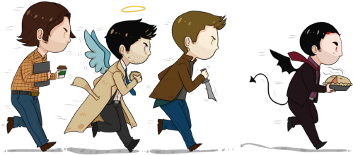 Supernatural Dean Winchester Sam Winchester Castiel - Supernatural (500x343), Png Download