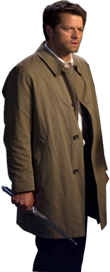 Misha Collins Dean Winchester - Misha Collins Transparent Castiel (575x990), Png Download