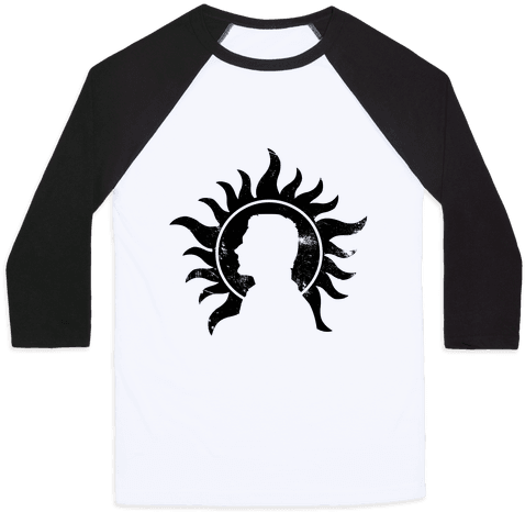 Dean Winchester Baseball Tee - Space Force (484x484), Png Download