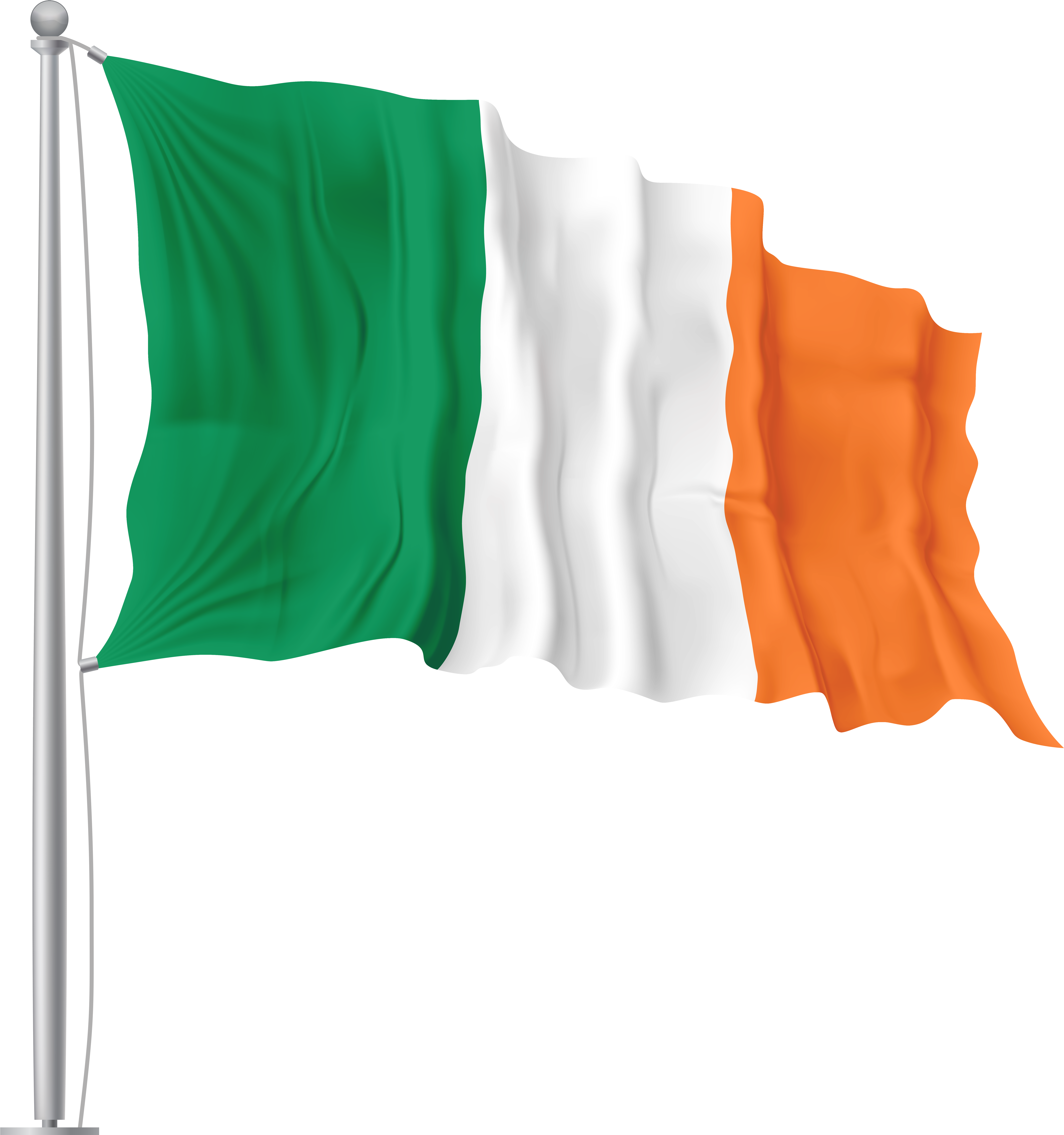 Ireland Flag Png (7519x8000), Png Download