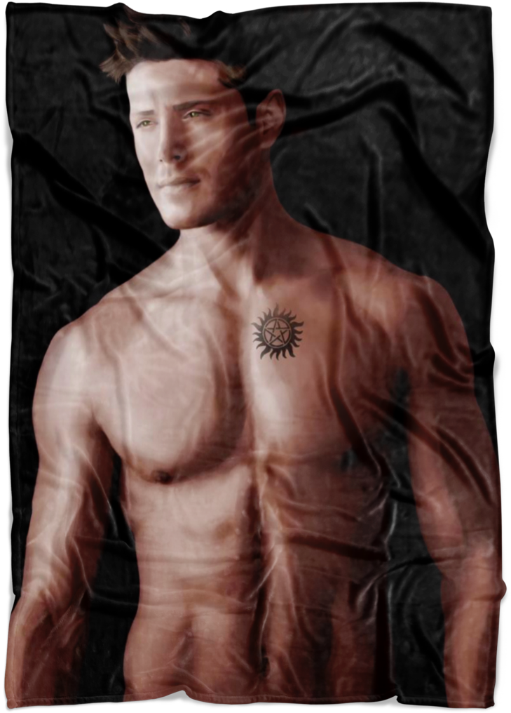 Dean Winchester Supernatural Anti-possession Tattoo - Supernatural Dean Shirtless (1024x1024), Png Download