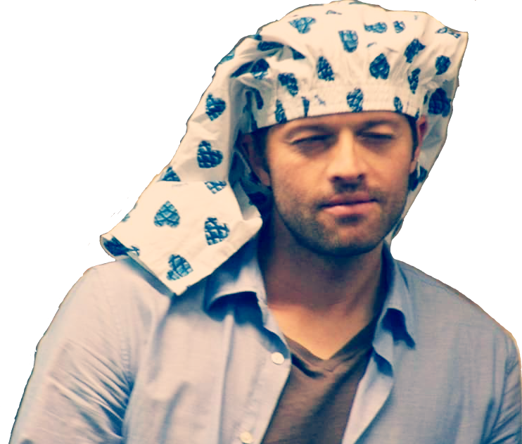 Dean Winchester Png - Misha Collins Being Weird (742x631), Png Download