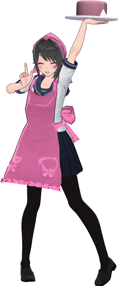 Yandere Simulator Yuno Gasai Cooking Senpai And Kōhai - Yandere Simulator Cooking Club (483x1162), Png Download