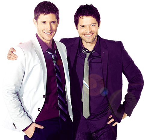 Vector Black And White Stock Misha Collins Supernatural - Jensen Jared And Misha (500x700), Png Download