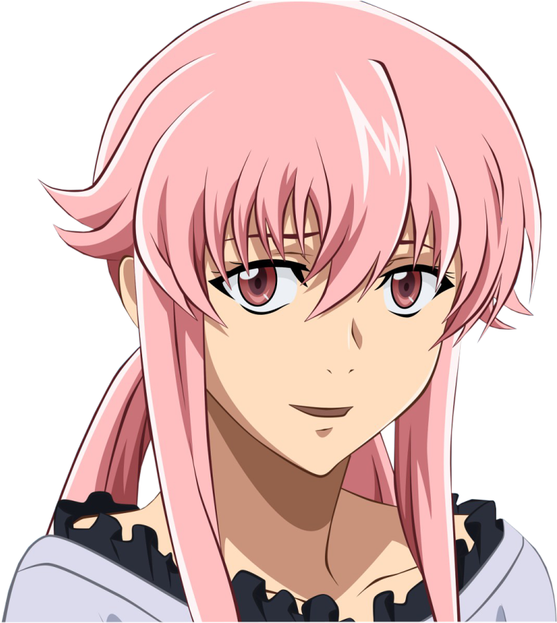 Transparent Yuno Gasai - Yuno Gasai (1280x899), Png Download