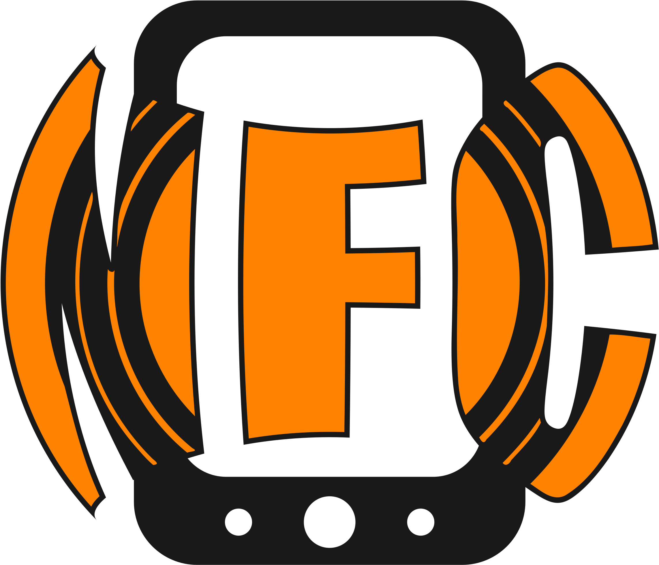 This Free Icons Png Design Of Nfc (2400x2031), Png Download