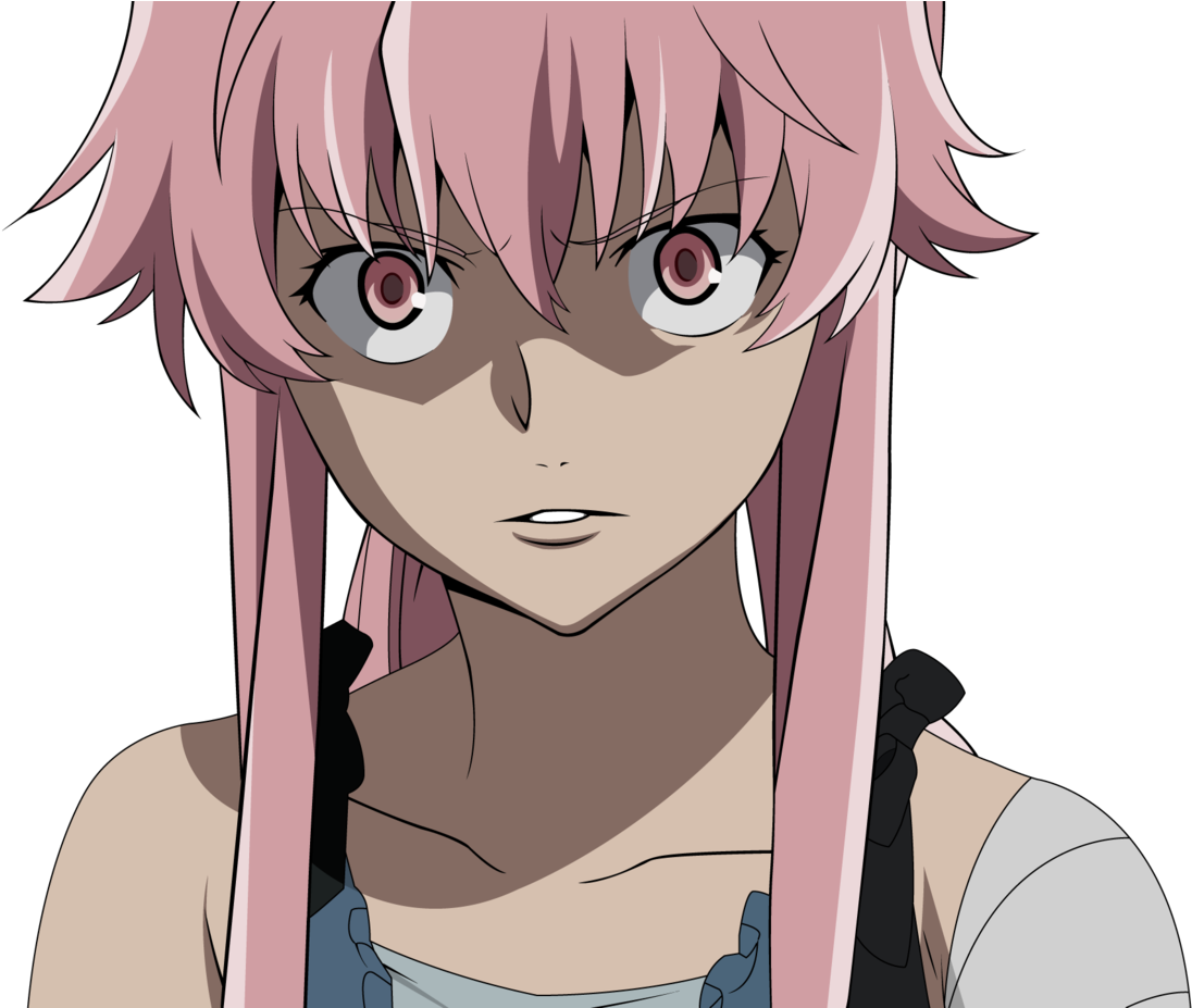 303kib, 1280x926, 1514546365603 - Yuno Gasai Transparent (1280x926), Png Download