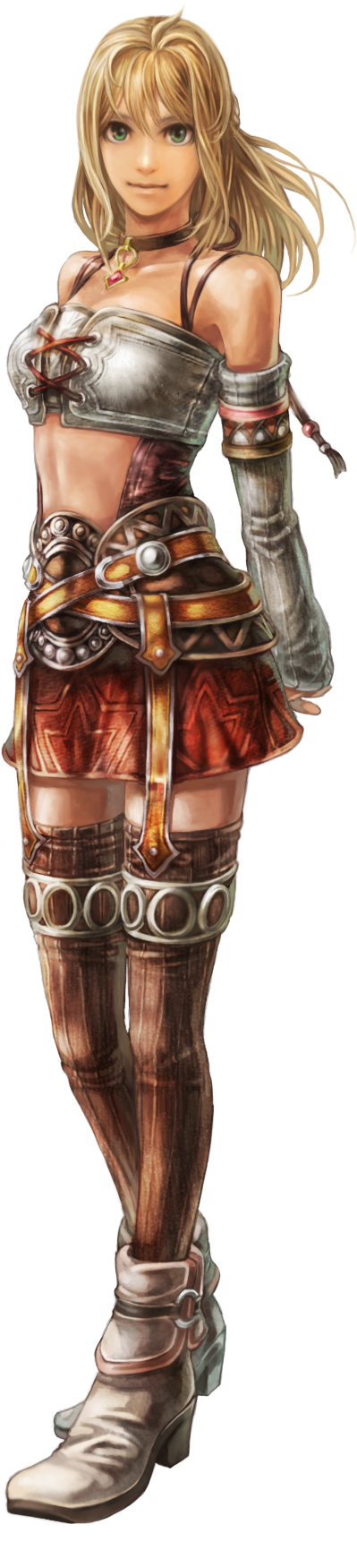 Yuno Gasai - Xenoblade Chronicles Character Art (1024x1866), Png Download