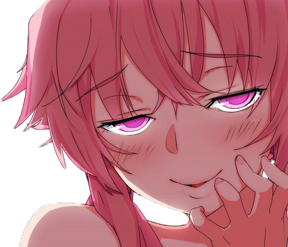 Ah,you Crazy Gasai Girl <3 - Yuno Gasai Icon (563x484), Png Download