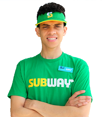 Sandwich Artist Pro® - Subway Restaurant New Clothes (357x408), Png Download