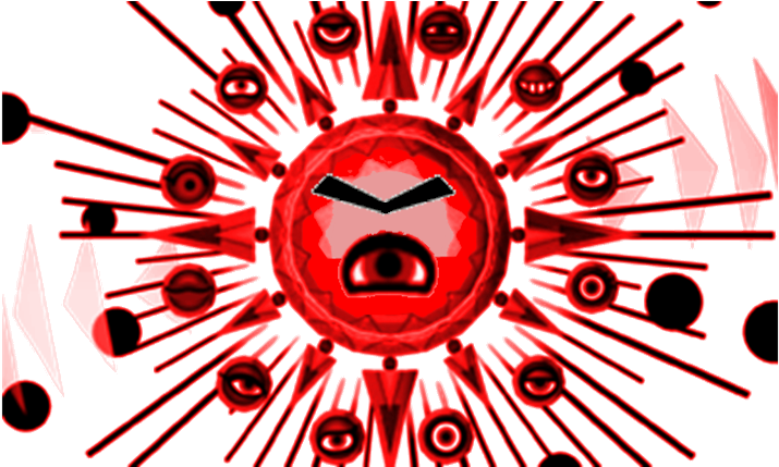 Blood Moon - Dark Sun (714x437), Png Download