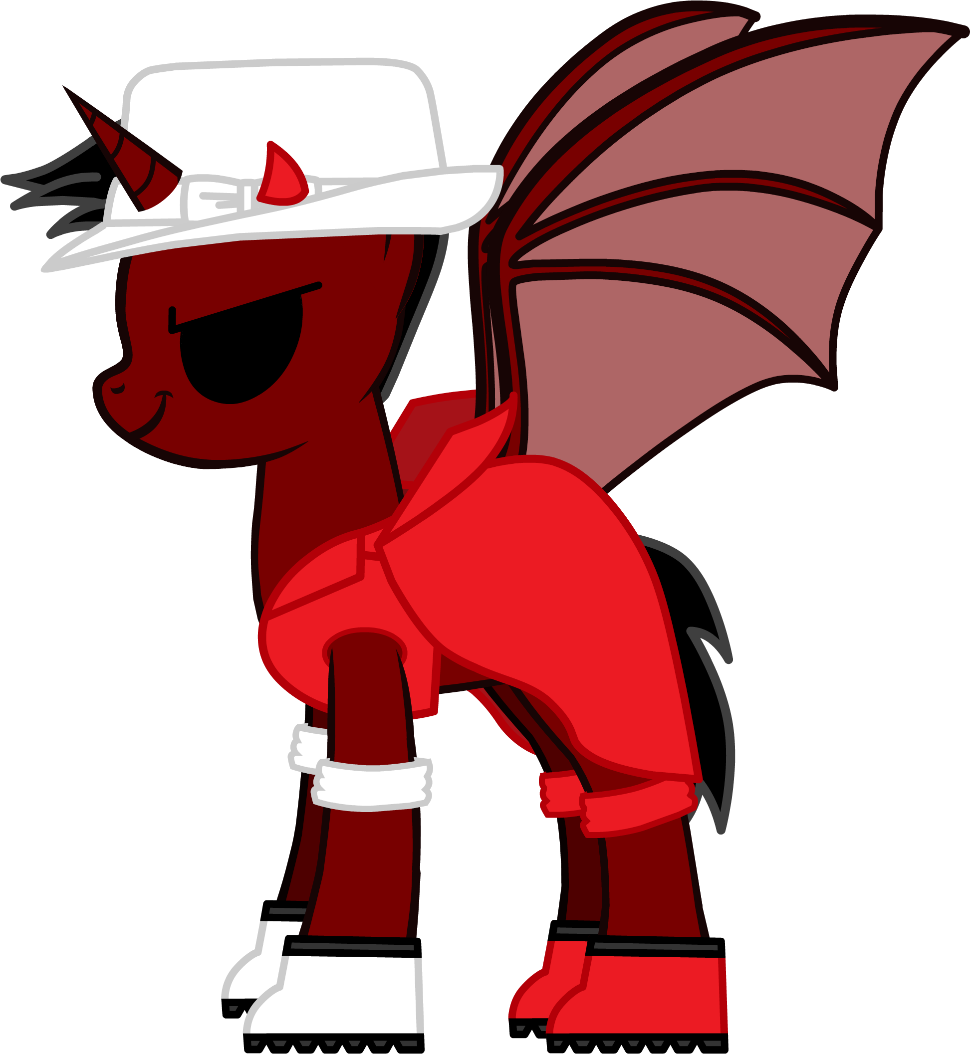 Dark Blood Moon - Minecraft Rogers (1971x2158), Png Download