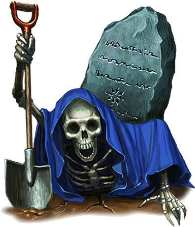 Grave Digger - Transparent Skull Gothic Png (426x500), Png Download