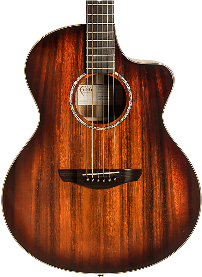 Faith Neptune Blood Moon Trembesi Acoustic-electric - Taylor Guitar Koa Series (620x620), Png Download