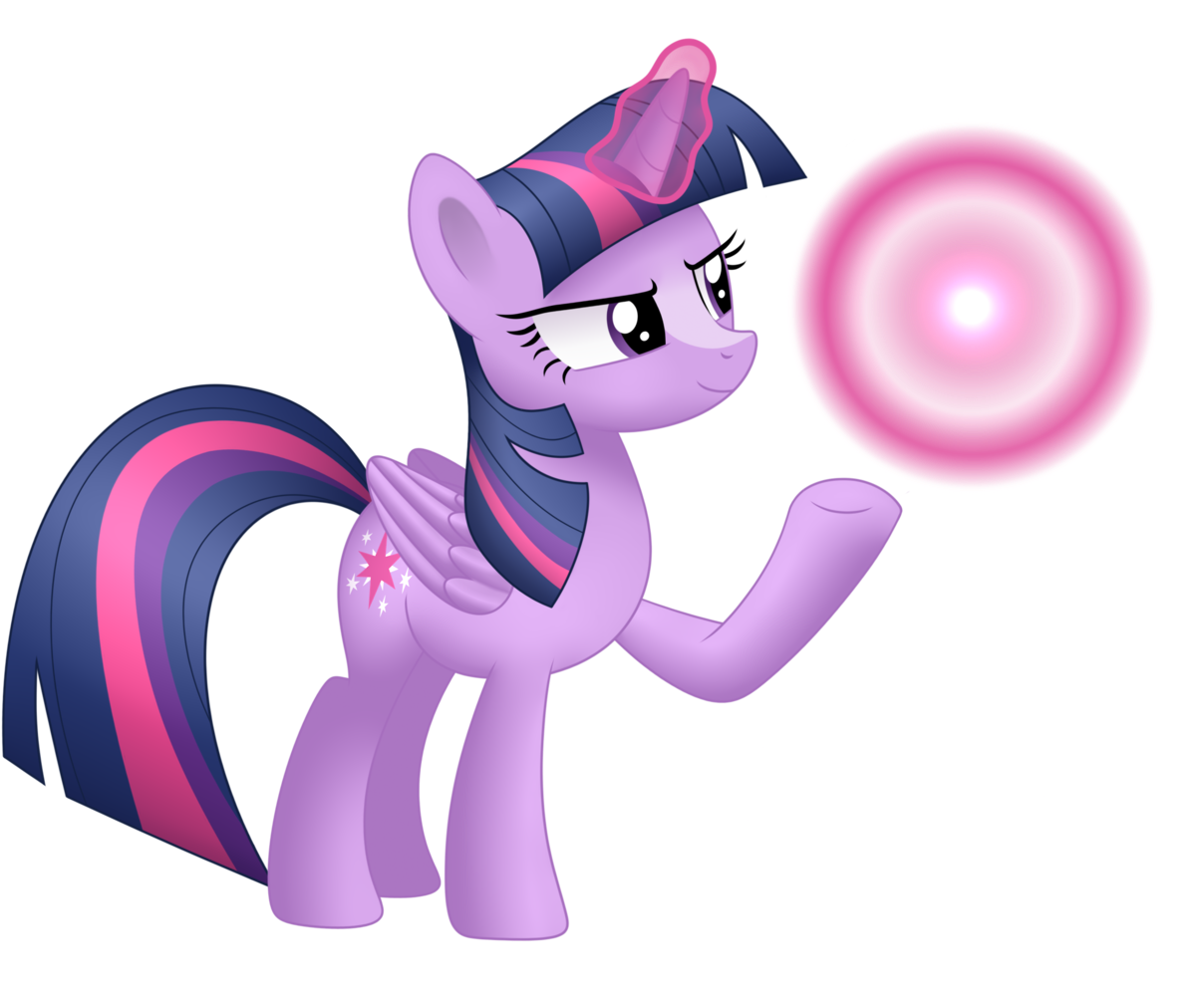 Mirrorcrescent, Female, Magic, Mare, Naruto, Pony, - Twilight Sparkle Concerned (1280x987), Png Download