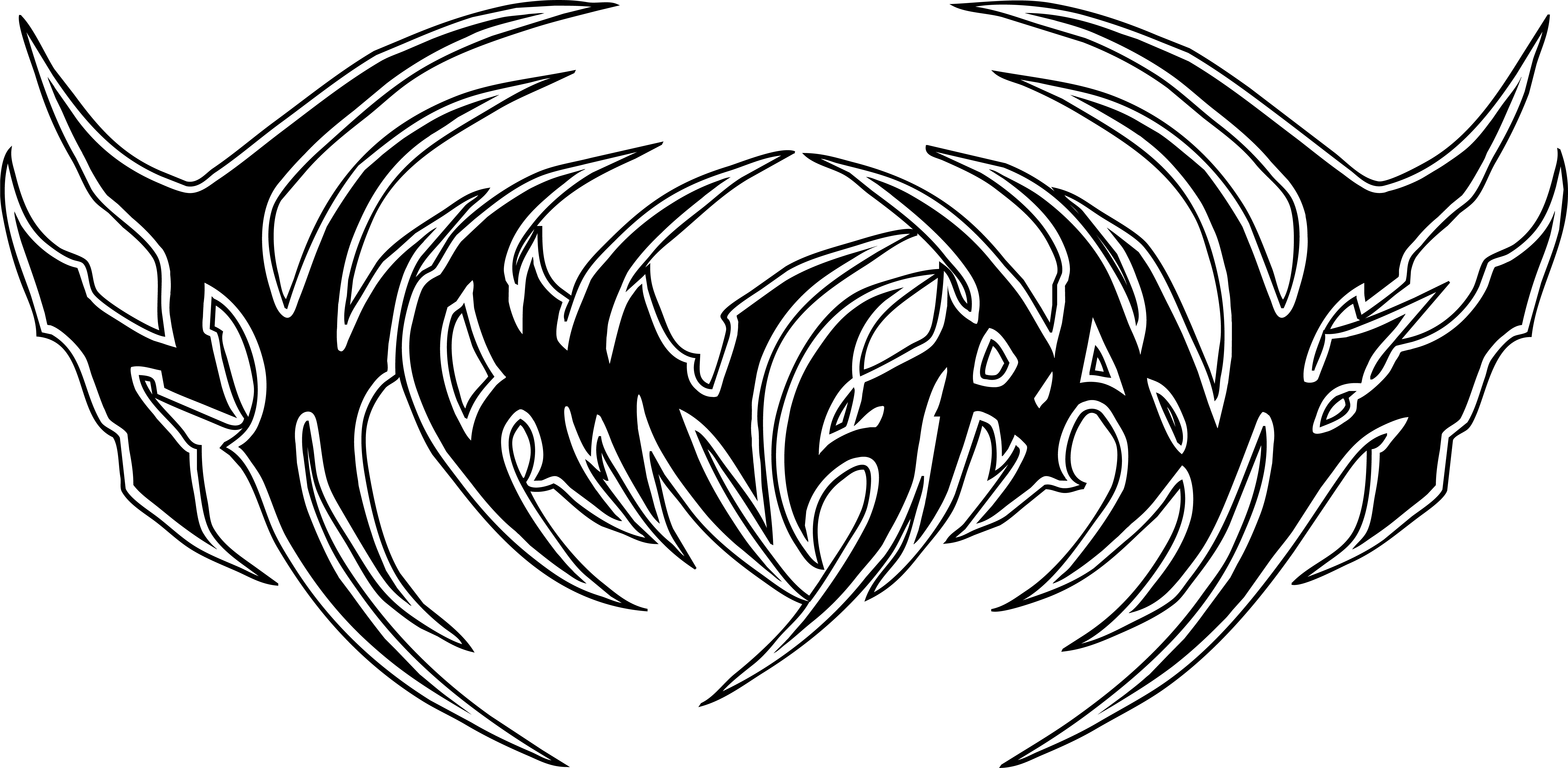 My Own Grave Png Logo - Logo Death Metal Png (5884x2882), Png Download