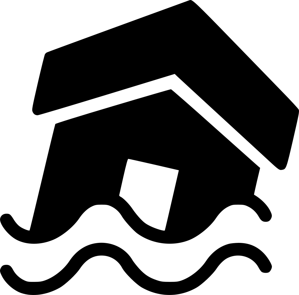 Flooding House Nature Comments - Png Flood Icon (980x968), Png Download