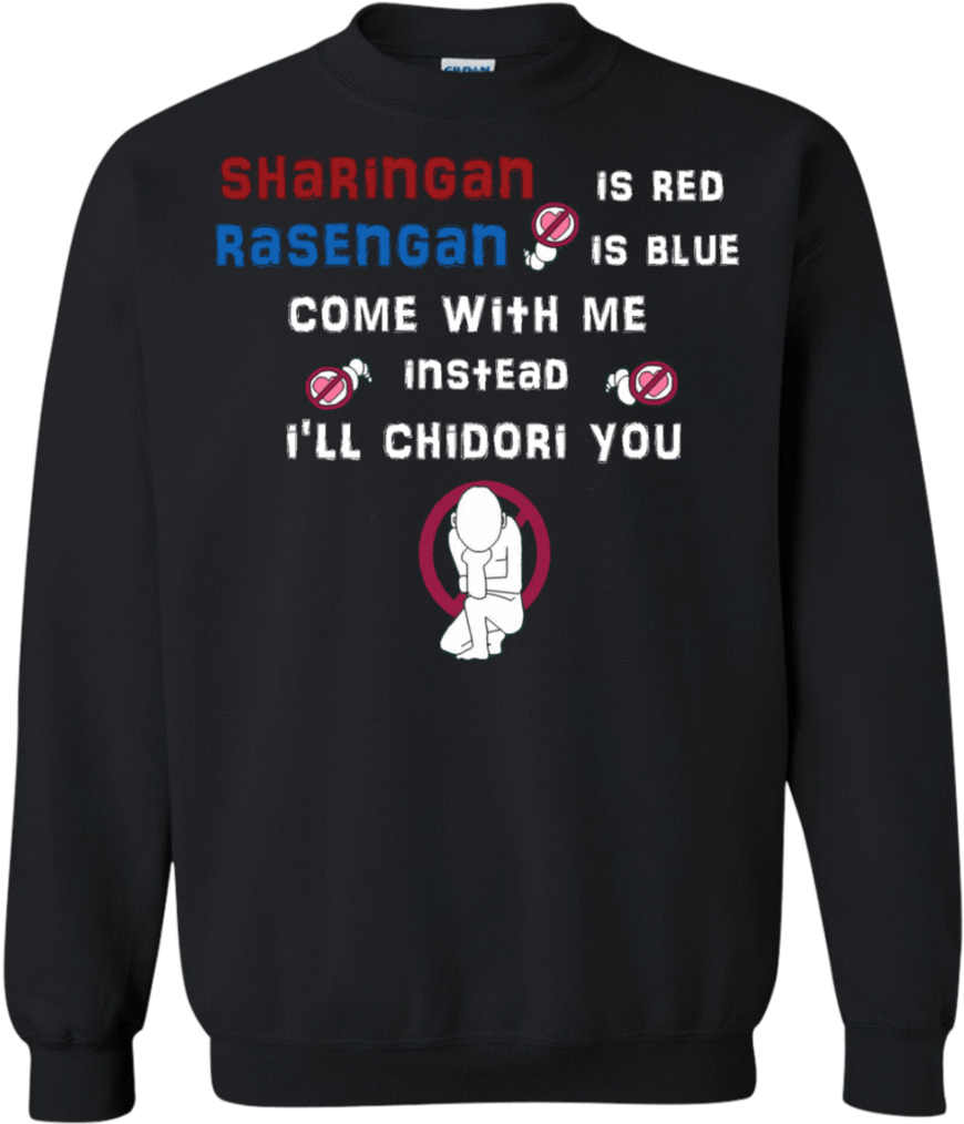 Sharingan, Rasengan And Chidori - Uncle T Shirt (1024x1024), Png Download