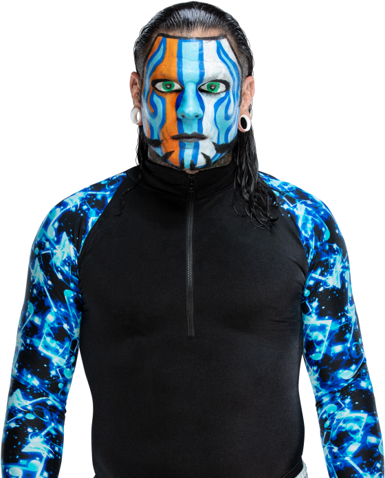 Jeff Hardy Pro - Jeff Hardy Face Paint 2018 (1000x707), Png Download