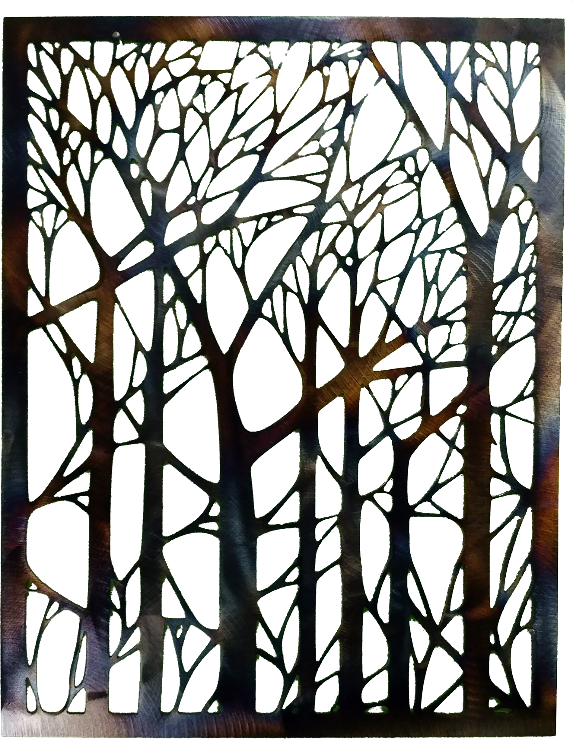 Abstract Tree - Wall Decor Png Transparent (2620x4656), Png Download